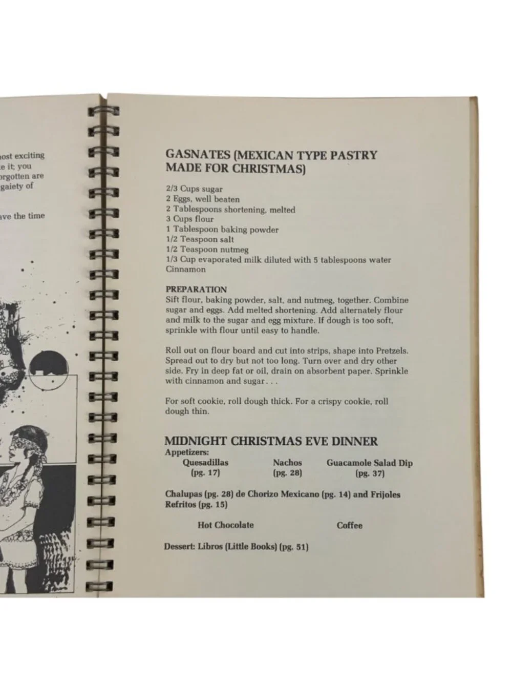 The El Chico Cookbook Mexican Restaurant Recipes Spiral-Bound Vintage 1977 RARE